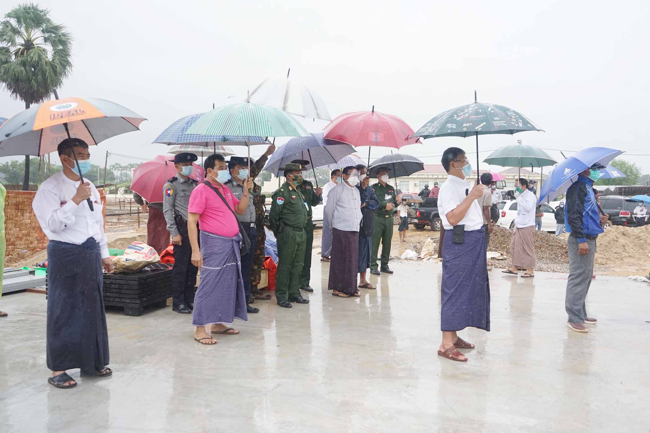 ထားဝယ်မြို့အောက်ဆီဂျင်စက်ရုံတည်ဆောက်ရေး အောက်ဆီဂျင်စက်ရောက်ရှိမှုအား တိုင်းဒေသကြီးအစိုးရအဖွဲ့ဝန်ကြီးချုပ်နှင့်တာဝန်ရှိသူများကြည့်ရှု့စစ်ဆေး