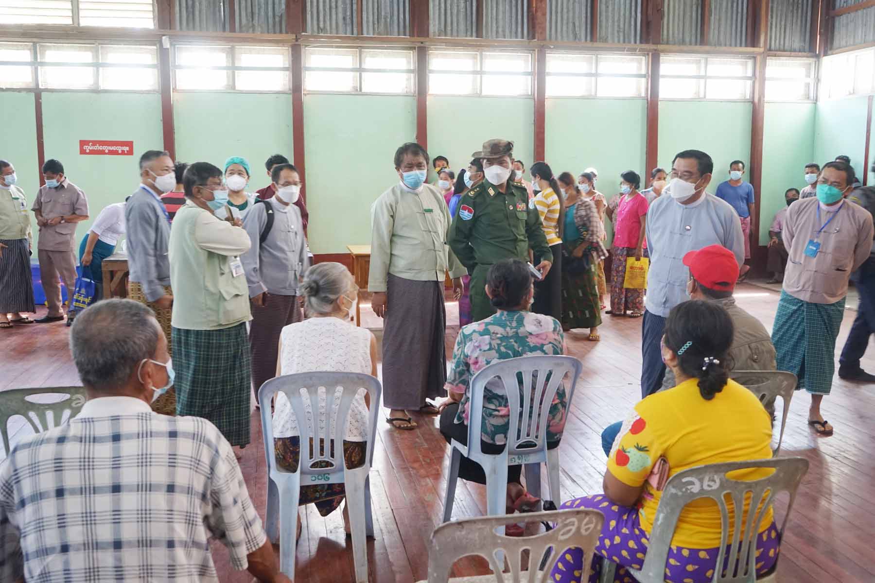 တနင်္သာရီတိုင်းဒေသကြီးအစိုးရအဖွဲ့ဝန်ကြီးချုပ်ဦးမြတ်ကို ဒေသဖွံ့ဖြိုးရေးလုပ်ငန်းများကြည့်ရှု့စစ်ဆေး