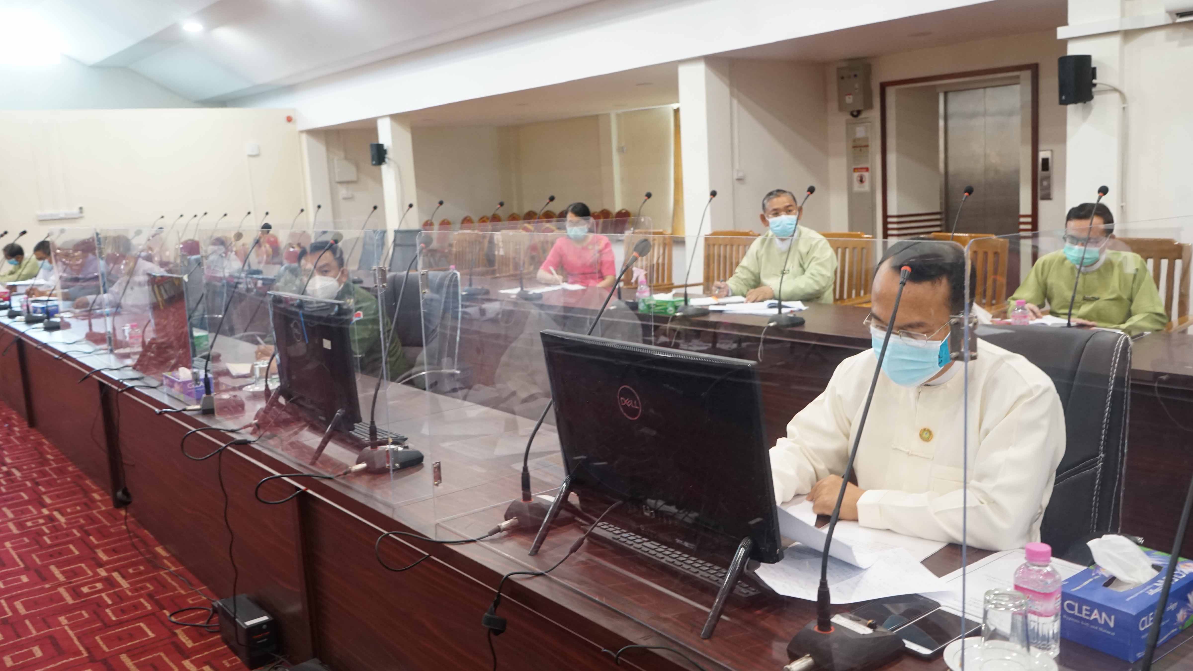 တနင်္သာရီတိုင်းဒေသကြီးကိုဗစ်-၁၉ ထိန်းချုပ်ရေးနှင့်အရေးပေါ်တုံပြန်ရေးဆိုင်ရာလုပ်ငန်းညှိနှိုင်းအစည်းအဝေး (၂/၂၀၂၂)ကျင်းပ