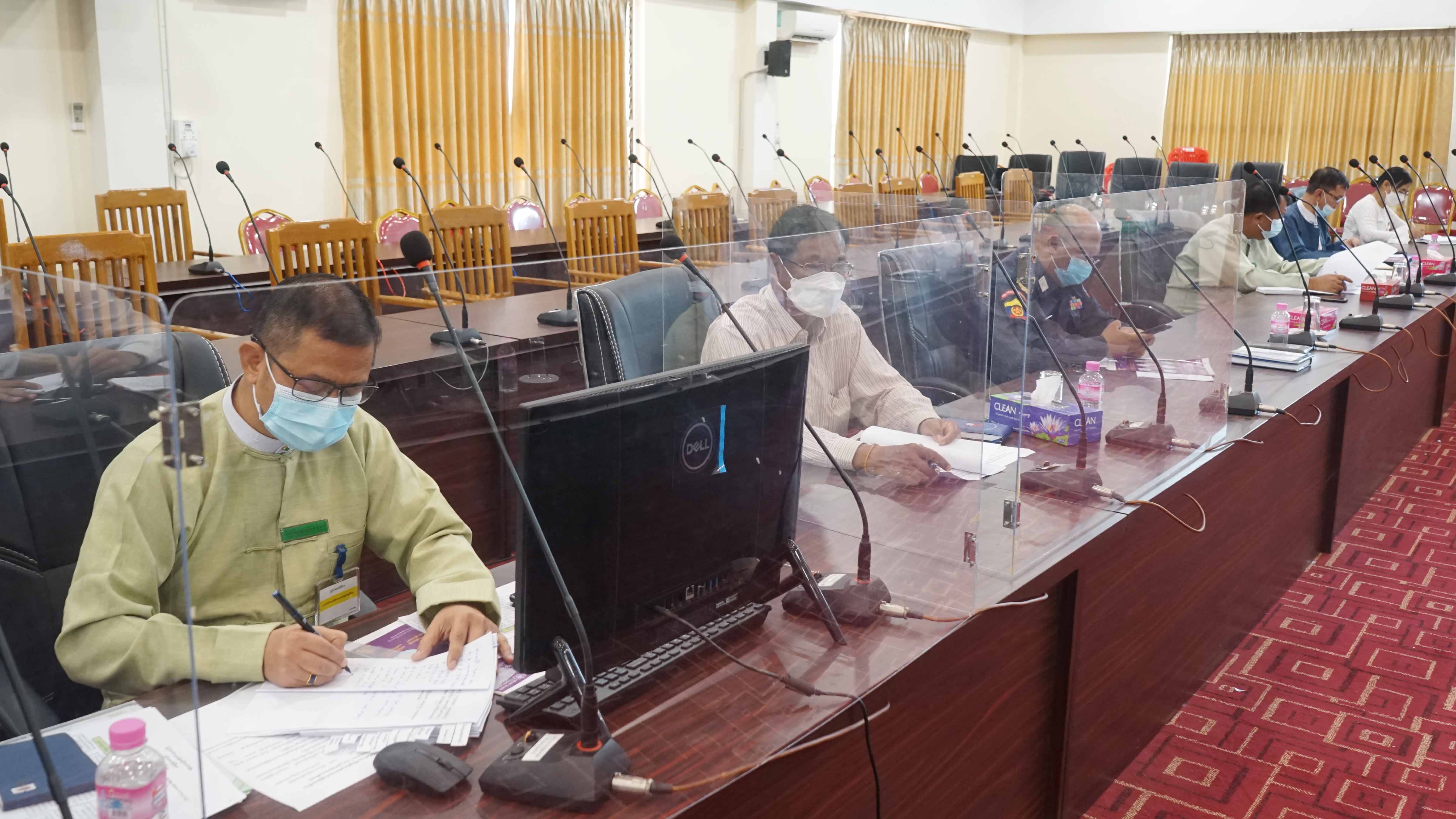 တနင်္သာရီတိုင်းဒေသကြီးကိုဗစ်-၁၉ ထိန်းချုပ်ရေးနှင့်အရေးပေါ်တုံပြန်ရေးဆိုင်ရာလုပ်ငန်းညှိနှိုင်းအစည်းအဝေး (၂/၂၀၂၂)ကျင်းပ