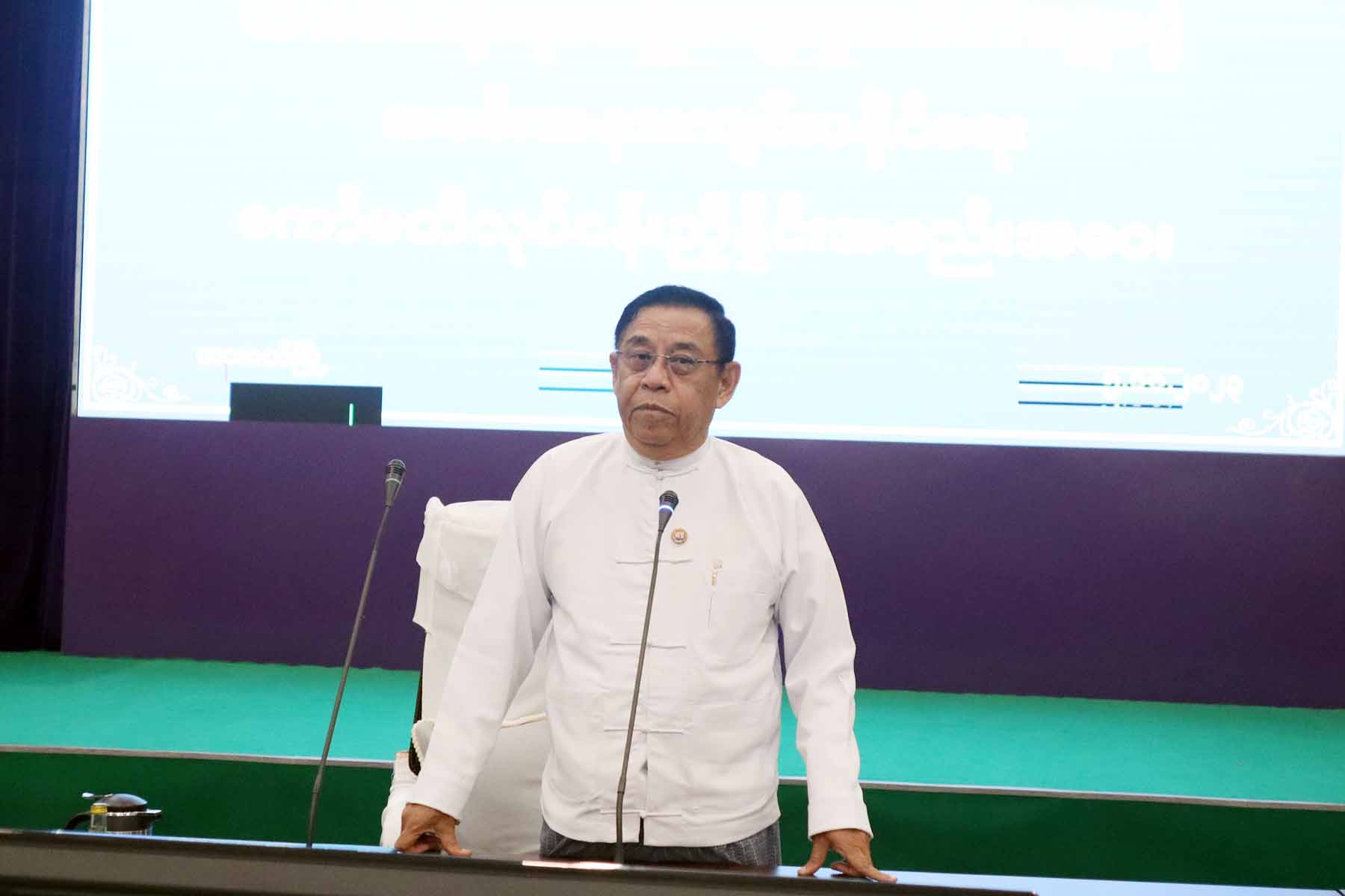 တနင်္သာရီတိုင်းဒေသကြီးဝန်ကြီးချုပ်ဦးမြတ်ကို   ထားဝယ်ရိုးရာသပိတ်မျှောပွဲတော်အောင်မြင်စွာ ကျင်းပနိုင်ရေး လုပ်ငန်းညှိနှိုင်းအစည်းအဝေးသို့တက်ရောက် ထားဝယ်     အောက်တိုဘာ ၅