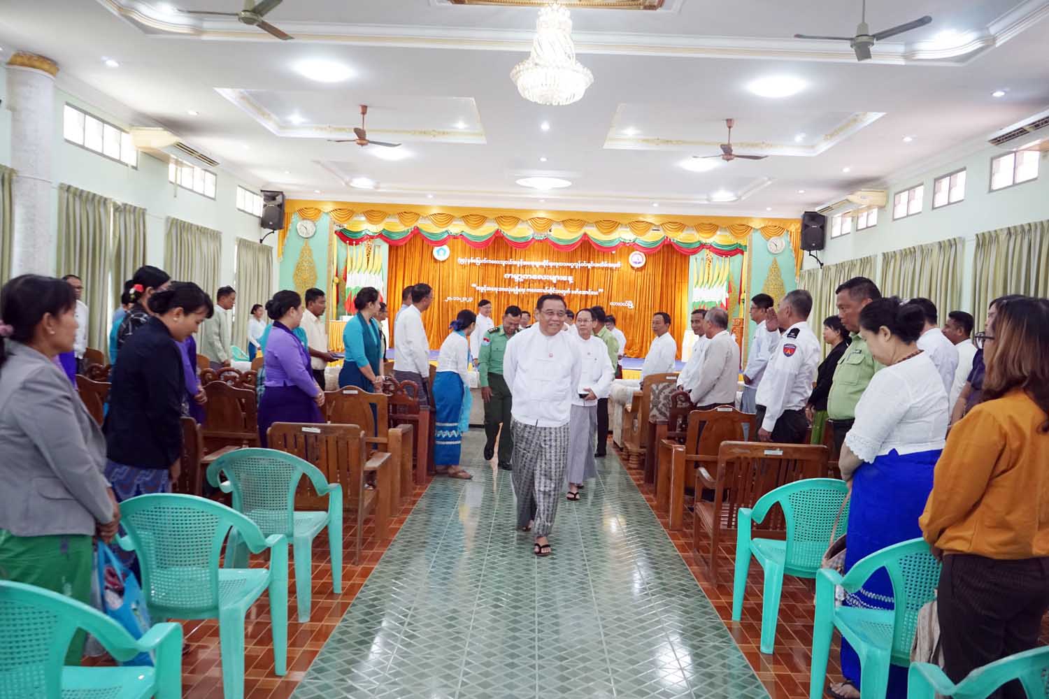 တနင်္သာရီတိုင်းဒေသကြီးအစိုးရအဖွဲ့ဝန်ကြီးချုပ်ဦးမြတ်ကို (၃၄)နှစ်မြောက် ကလေးသူငယ်အခွင့်အရေး များဆိုင်ရာ ကုလသမဂ္ဂကွန်ဗင်းရှင်း နှစ်ပတ်လည်နေ့အထိမ်းအမှတ်၊ ကမ္ဘာ့ကလေးများနေ့ ၊ အခမ်း အနားသို့တက်ရောက်