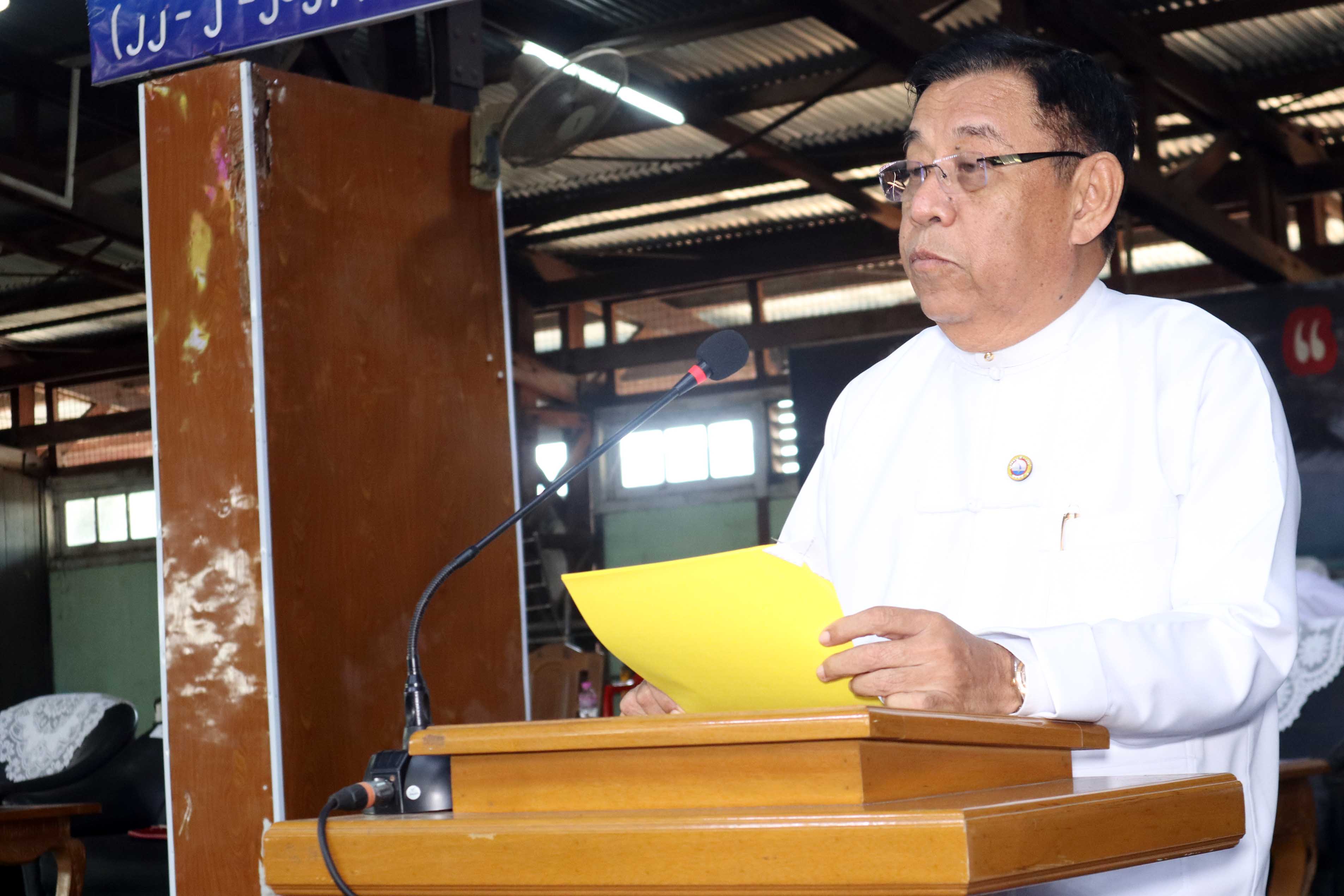 တနင်္သာရီတိုင်းဒေသကြီး ဝန်ကြီးချုပ်ဦးမြတ်ကို နွေရာသီအားကစားသင်တန်းများဖွင့်ပွဲအခမ်းအနား သို့တက်ရောက်